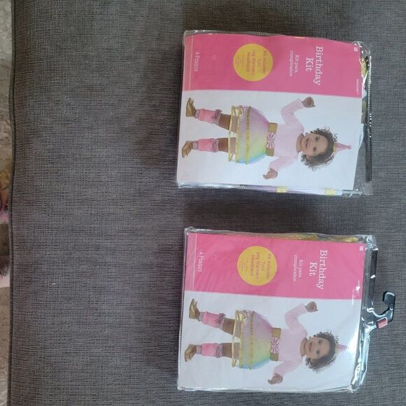 My 1st Birthday Kit Include Tutu Leg Warmers crown Headband 4 Piece set - Picture 9 of 15